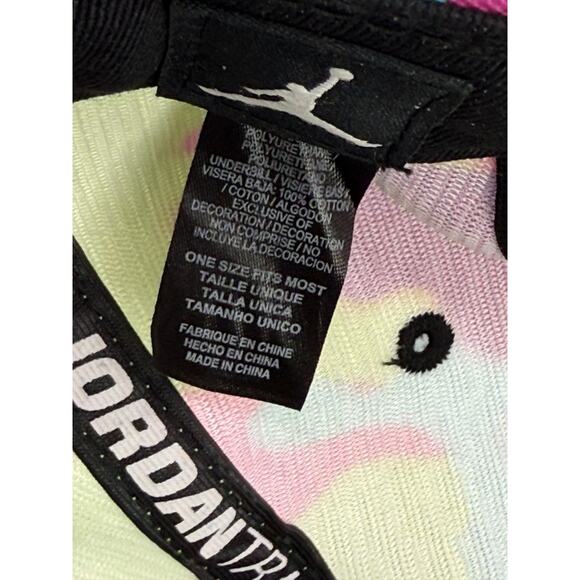 Air Jordan True Hat Men Black Camo Embroidered Logo Jumpman Snap Back Cap NWOT - Picture 9 of 11